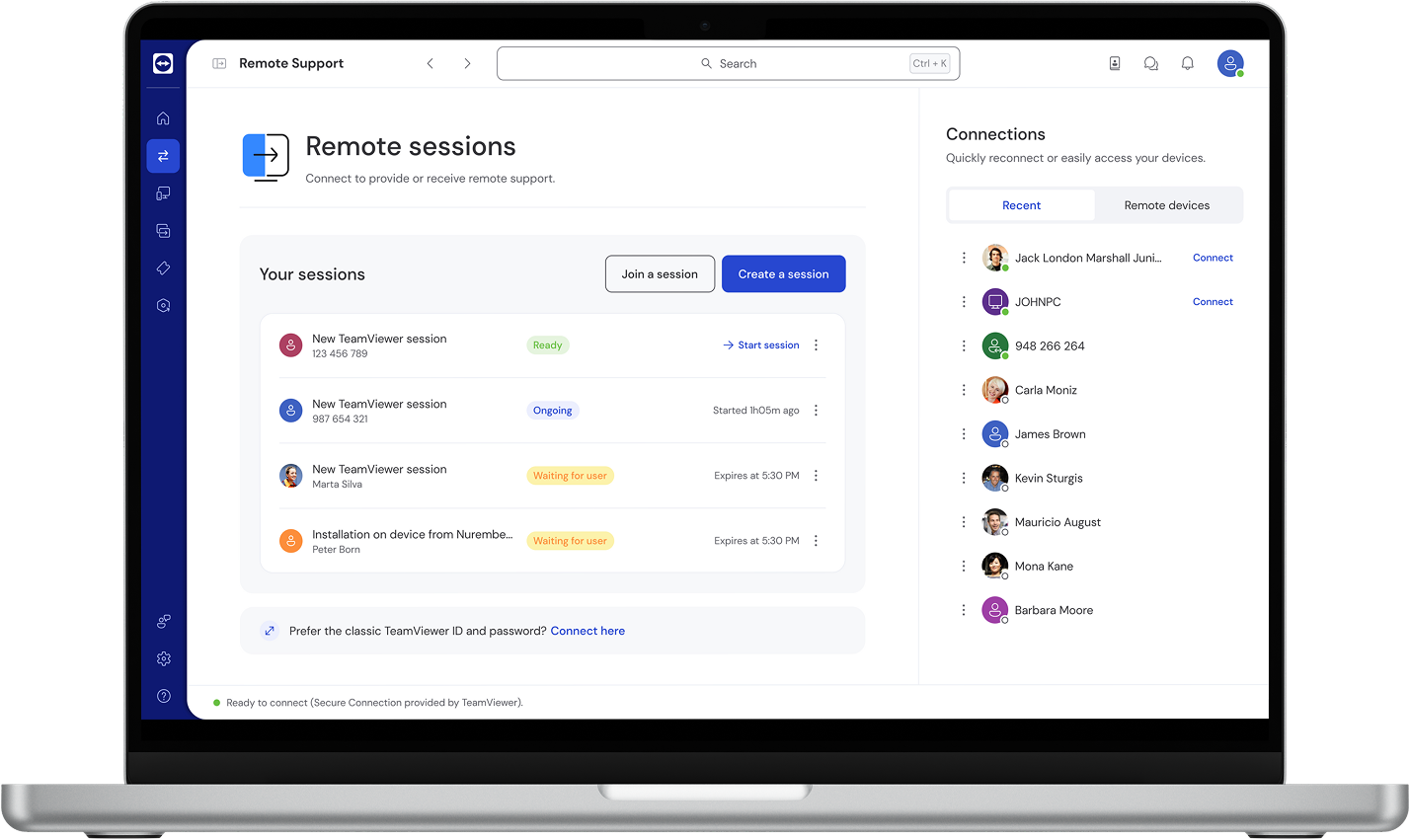 TeamViewer performance