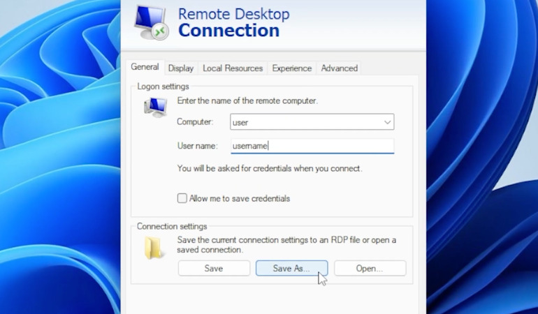 Remote Desktop Settings