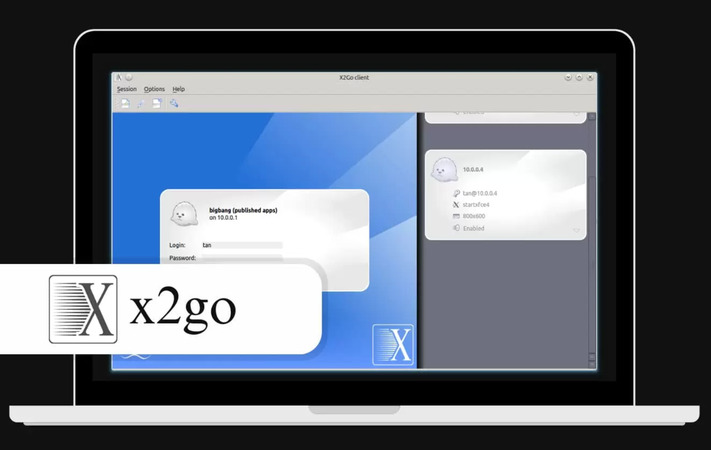 X2Go for Linux Remote Desktop