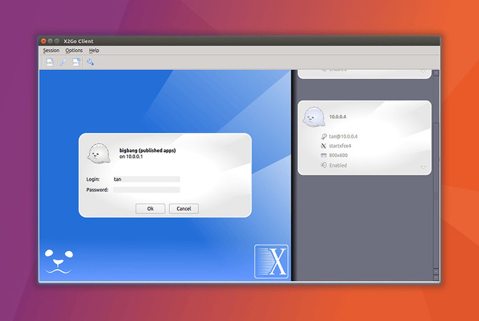 X2Go for Linux Remote Desktop