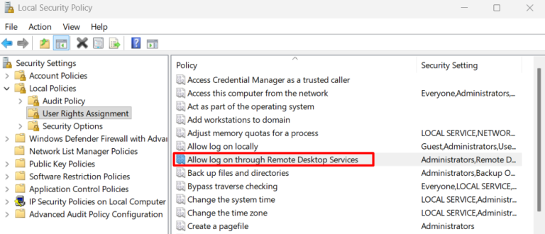 Shows Not Authorize Rdp Fix the Logon Attempt Failed RDP Error on Windows