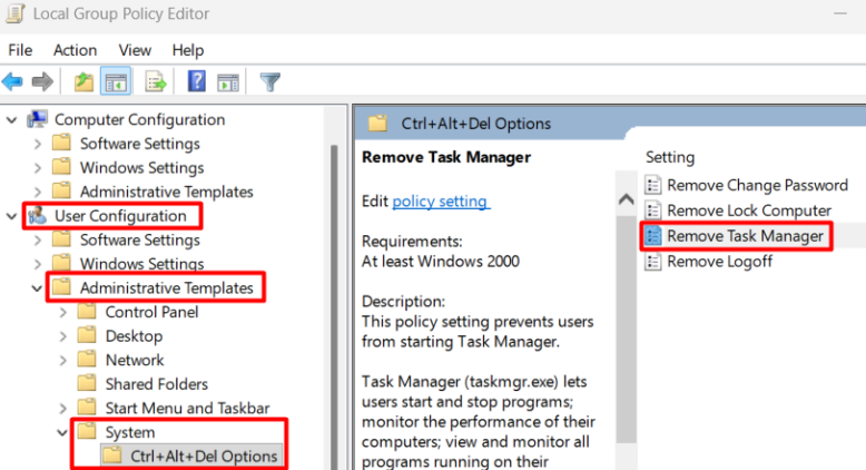 Remove Task Manager How to Open Task Manager on Remote Desktop